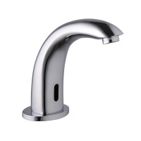 High Quality Infared Sensing Bathroom Wash Basin Water Tap Self-closing Motion Activated Lavatory Faucet for Hotel Hospital