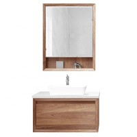 hot sale detachable multiple sizes modern hotel solid wooden luxury quality bathroom vanity