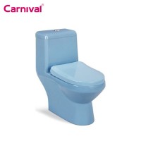 China product Kindergarten design bathroom cute color ceramic blue pink green toilet for kids K2022