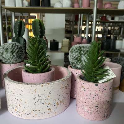 Terrazzo Flower Pot/Bowl/Holder/Storage/Catchall/Small Large Size