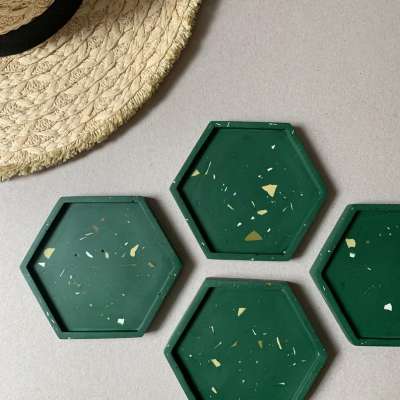 Jungle Fever Hexagon Coaster