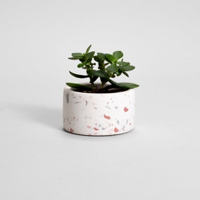 Modern Pink Terrazzo plant pot / housewarming gift/ jewelry holder /Minimalist/Catchall/Storage Holder