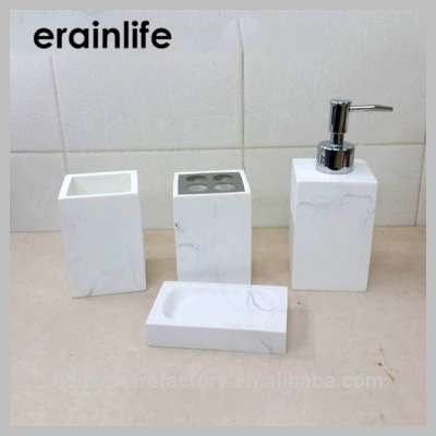 Cheap items to sell 4pcs white bathroom sets novelty products for sell