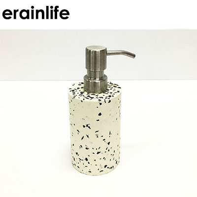 Natural terrazzo Effect  Bathroom Accessory Lotion Bottle